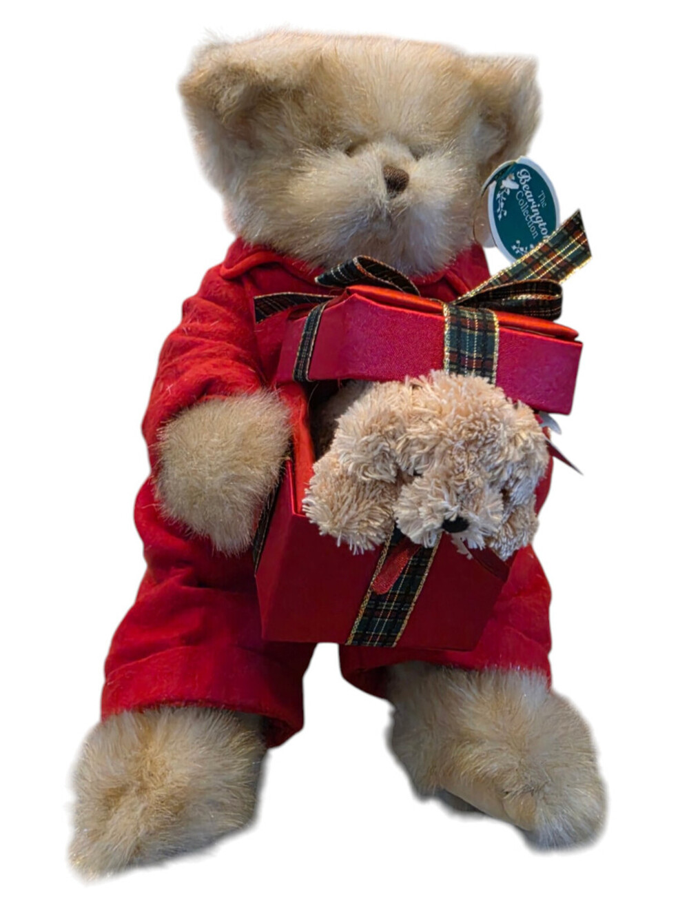 Bearington Bear “Puppy Love" The Bearington Collection Retired 2006 14" #1578